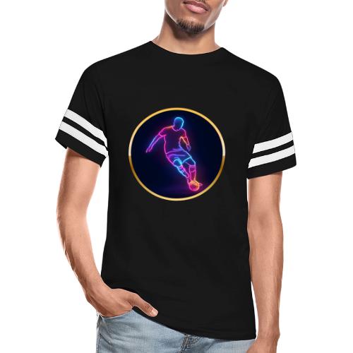 Soccer: Neon Golden Goal - Men's Football Tee