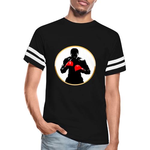 Boxing: Golden Ring Fighter - Men's Football Tee