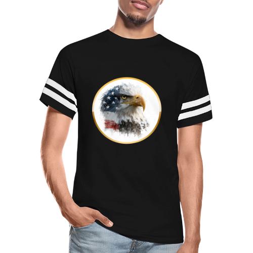 USA: Patriot Wing Emblem - Men's Football Tee