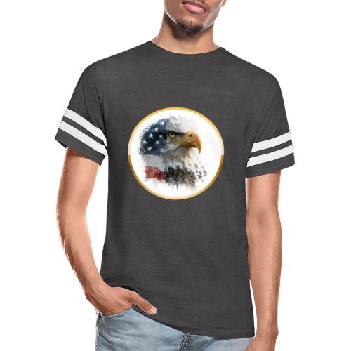 USA: Patriot Wing Emblem - Men's Football Tee