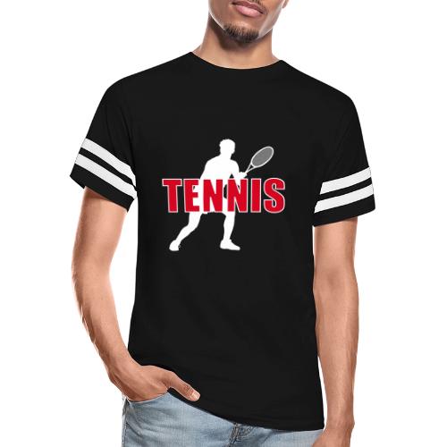 Red Court Tennis - Men's Football Tee