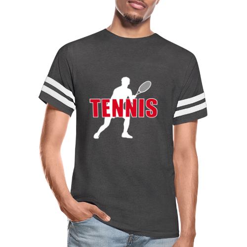 Red Court Tennis - Men's Football Tee
