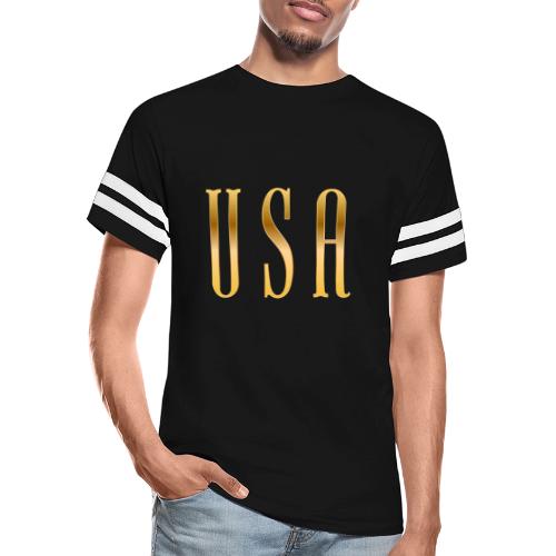 USA Gold Monolith - Men's Football Tee