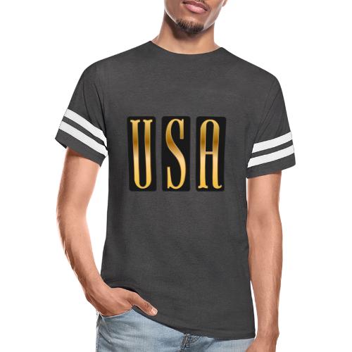 USA Gold Monolith - Men's Football Tee