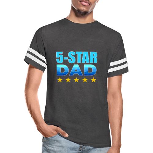 Five Stars Dad - Men's Football Tee