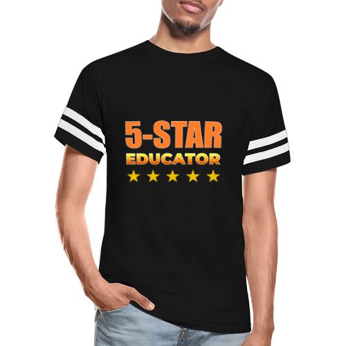 Five-Star Educator - Men's Football Tee
