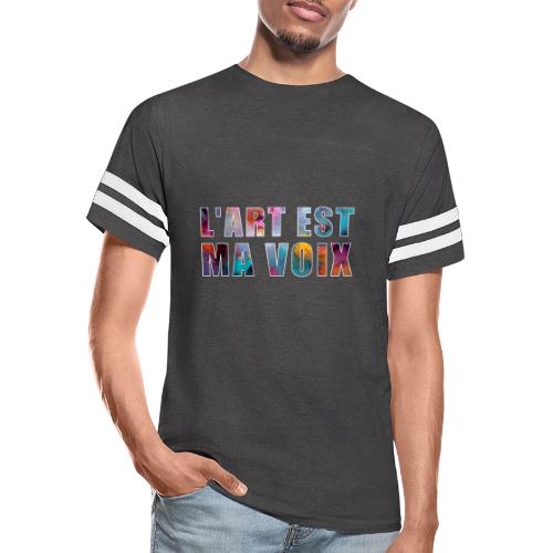 Art is my voice - Men's Football Tee