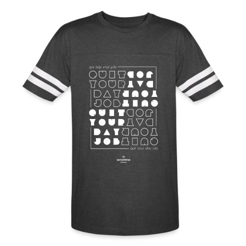Quit upside white - Men's Football Tee