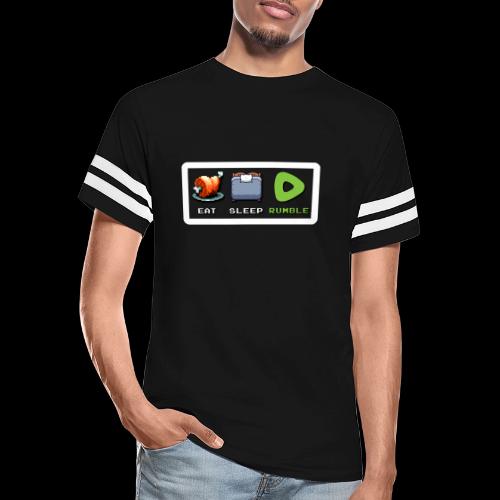 Eat Sleep Rumble merch - Men's Football Tee