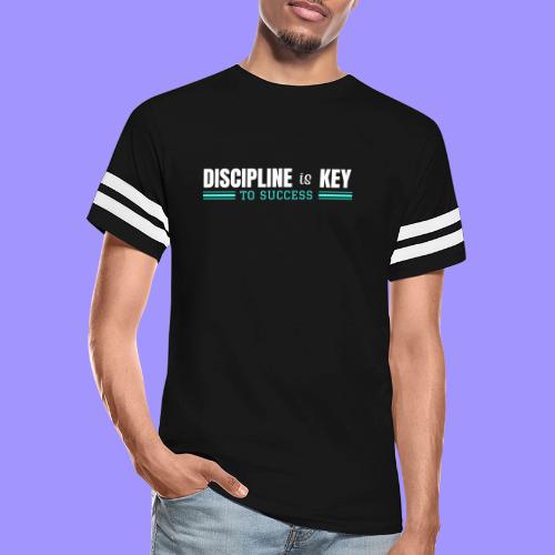 Discipline is Key to Success - Success Factors - Men's Football Tee