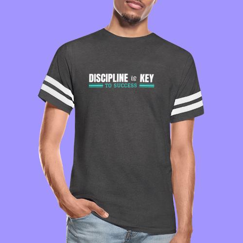 Discipline is Key to Success - Success Factors - Men's Football Tee