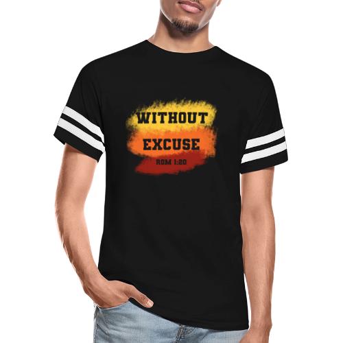 Without Excuse - Romans 1:20 - Men's Football Tee
