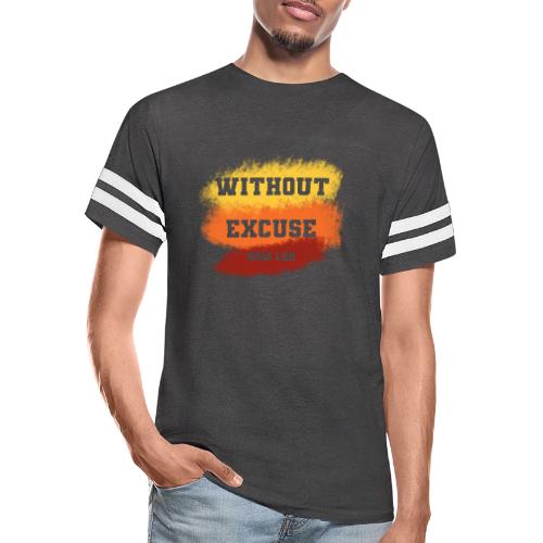 Without Excuse - Romans 1:20 - Men's Football Tee