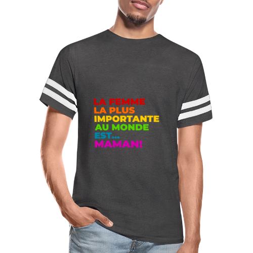 Maman : la femme la plus importante du monde - Men's Football Tee