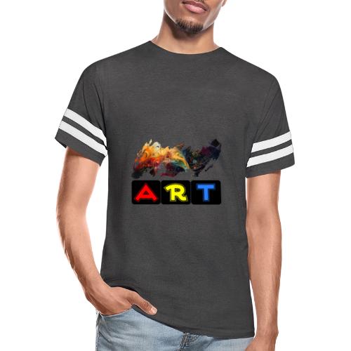 Pulse of Art - Men's Football Tee