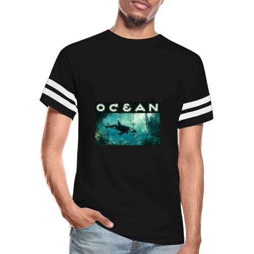 Ocean: Silent Hunter - Men's Football Tee