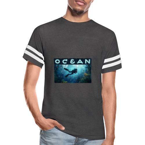 Ocean: Beneath the Blue - Men's Football Tee