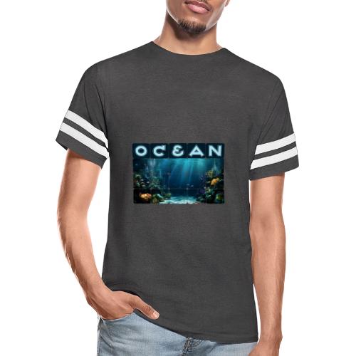 Ocean: Rainbow Reef Life - Men's Football Tee
