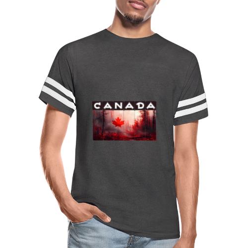 Canada Nature Vibes - Men's Football Tee