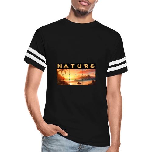 Nature: Tropical Twilight - Men's Football Tee