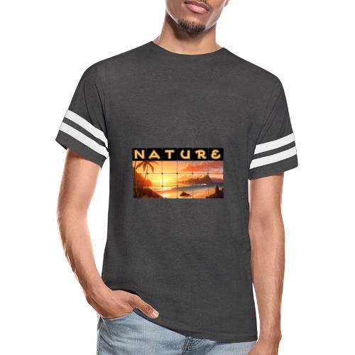 Nature: Tropical Twilight - Men's Football Tee