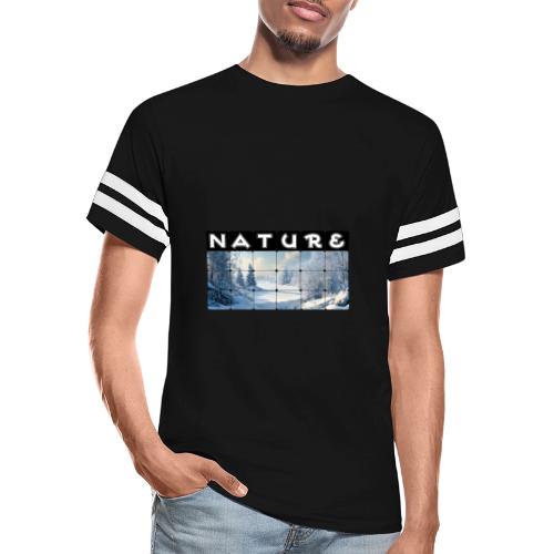 Nature: Frozen Horizon - Men's Football Tee