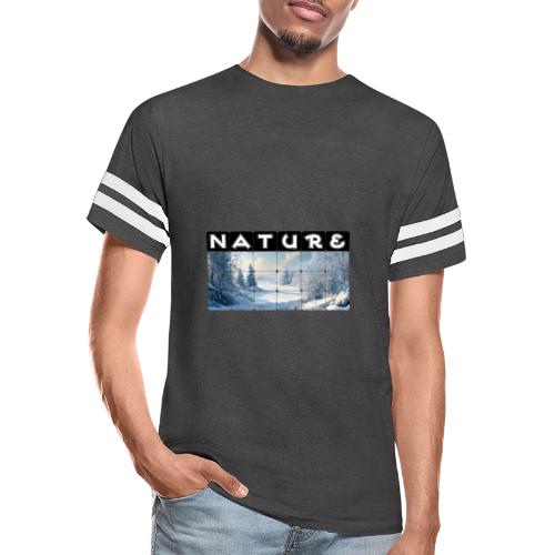 Nature: Frozen Horizon - Men's Football Tee