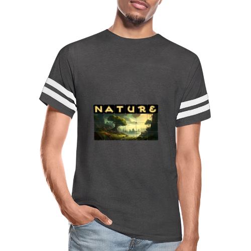 Whispers of Green Peaks - Men's Football Tee