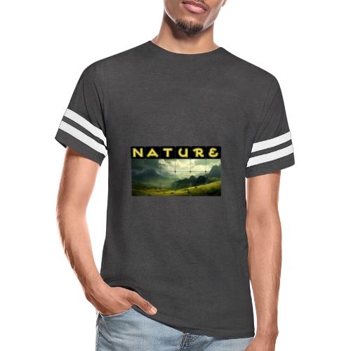 Nature: Verdant Peaks - Men's Football Tee