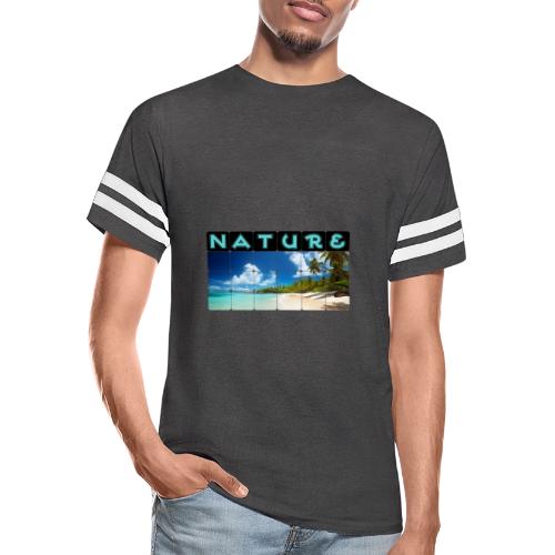 Nature: Island Bliss - Men's Football Tee