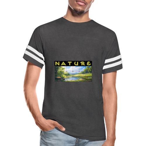 Nature: Springtime Serenity - Men's Football Tee