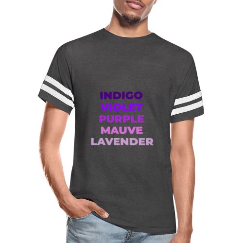 Shades of Purple - Men's Football Tee