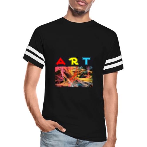 Chaotic Threads of Art - Men's Football Tee