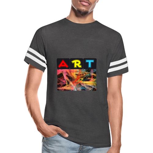 Chaotic Threads of Art - Men's Football Tee