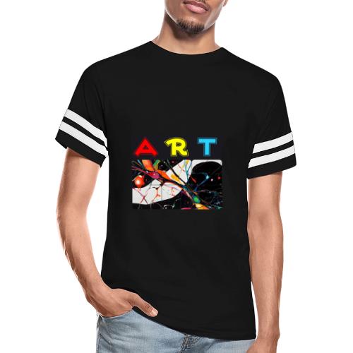 Art in Motion: Color Unleashed - Men's Football Tee