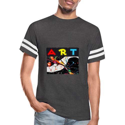 Art in Motion: Color Unleashed - Men's Football Tee