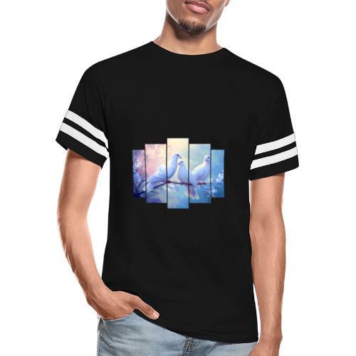 Symbols of Peace and Serenity - Men's Football Tee