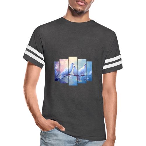 Symbols of Peace and Serenity - Men's Football Tee