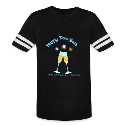 Happy New Year 2026 Prosperity Design - Men's Football Tee