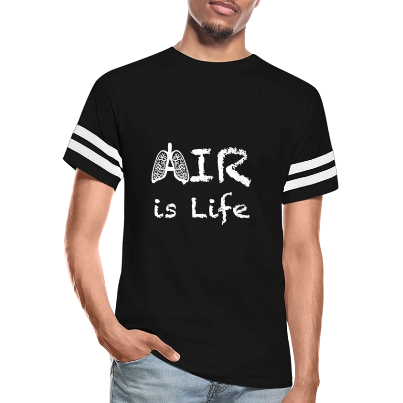 Air Is Life - Vintage Sports T-Shirt
