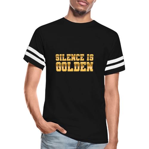Silence is Golden - Men's Football Tee