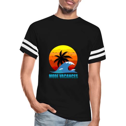 Vacation Mode: Tropical Escape - Men's Football Tee