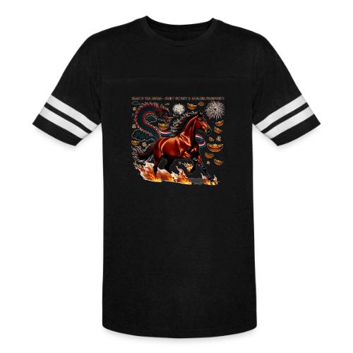 Year of the Horse Victory T Shirt, Lunar New Year - Men's Football Tee