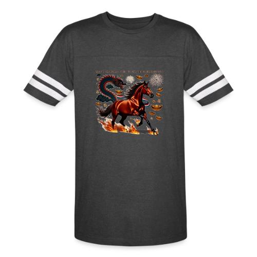 Year of the Horse Victory T Shirt, Lunar New Year - Men's Football Tee