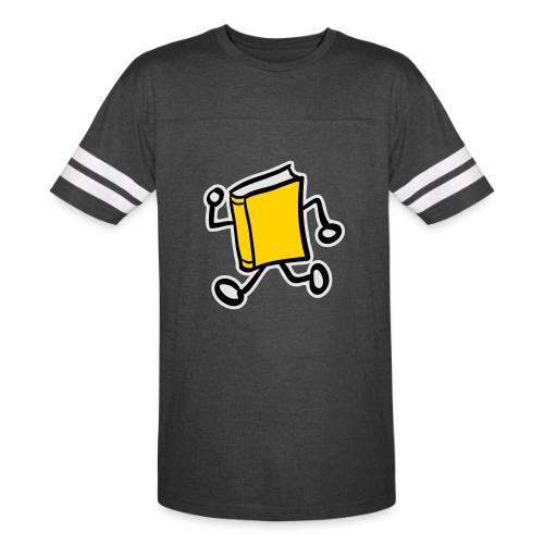 internal bally solo 3 colour white outline - Men's Football Tee