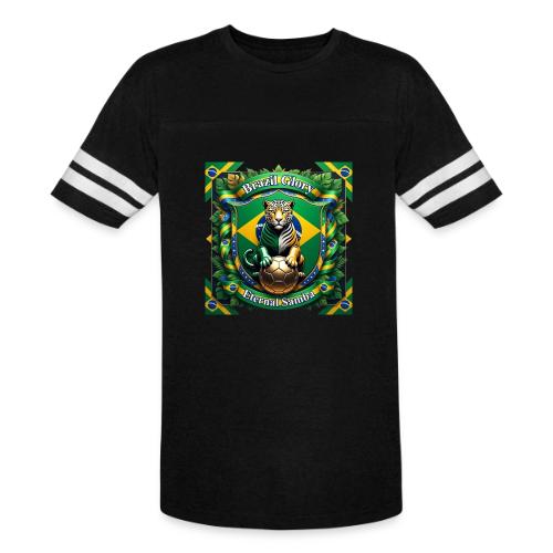Brazil Jaguar Glory T-Shirt, Flag Pride Badge Gift - Men's Football Tee