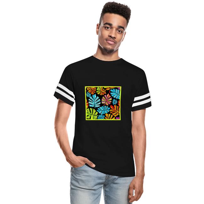 Vibrant Foliage Radiance Neon Elegance