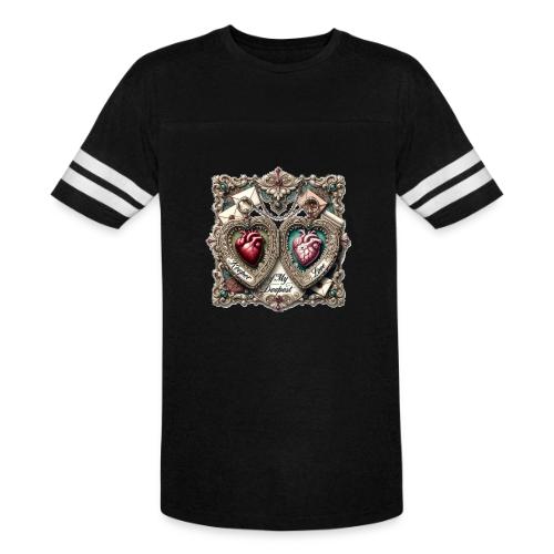 Keeper of My Deepest Love Victorian Locket T-Shirt - Men's Football Tee