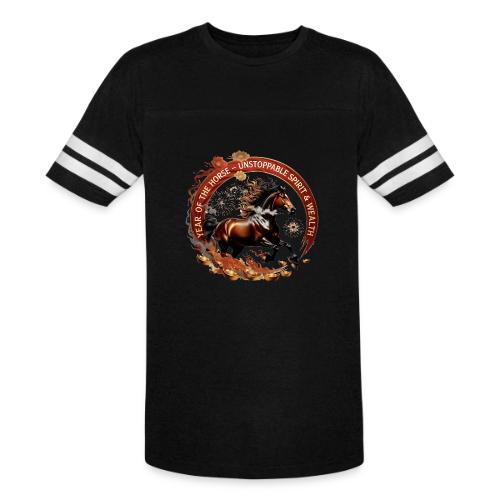 Year of the Horse Fiery Spirit T Shirt, Lunar New - Men's Football Tee