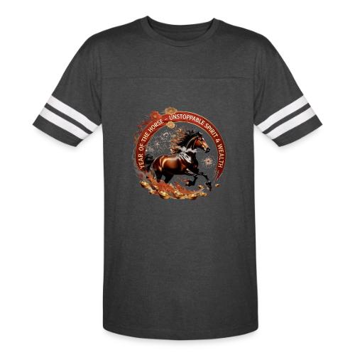 Year of the Horse Fiery Spirit T Shirt, Lunar New - Men's Football Tee